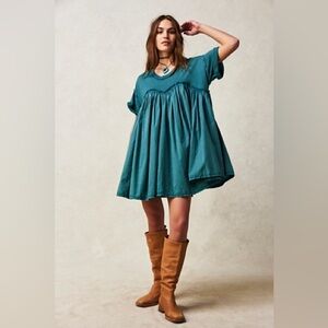 Free People Catalina Mini Dress Sunken City